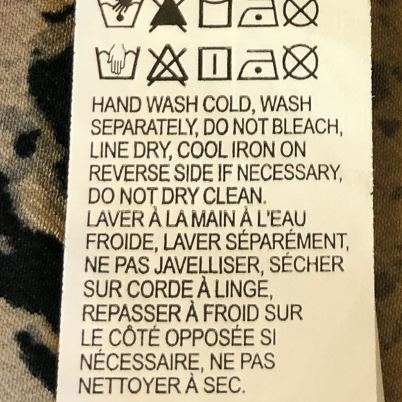 Lucky Brand Floral Sheer Sleeves Tie Top - Picture 4 of 7